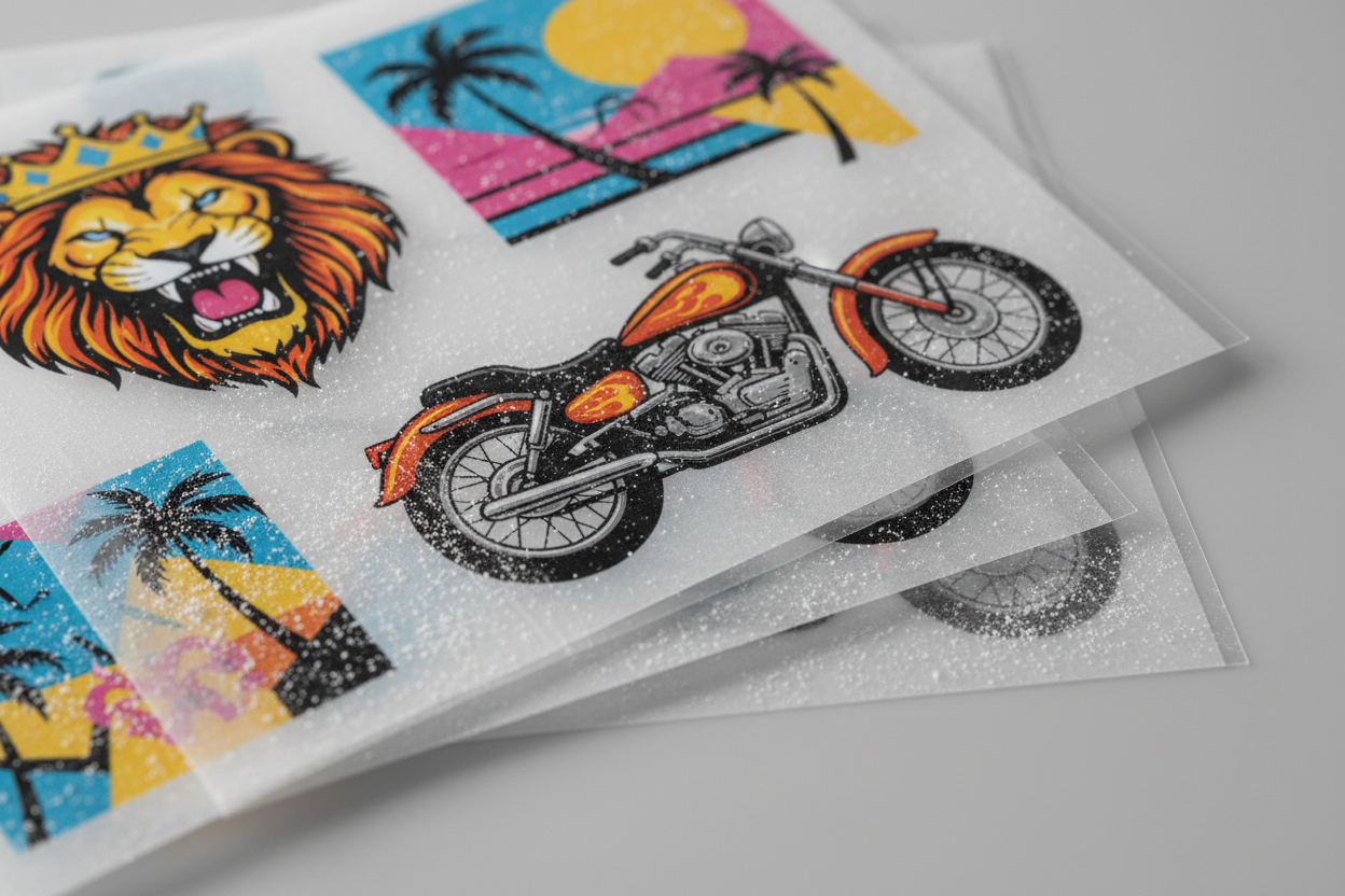 Image of Close-up DTF Transfer Detail