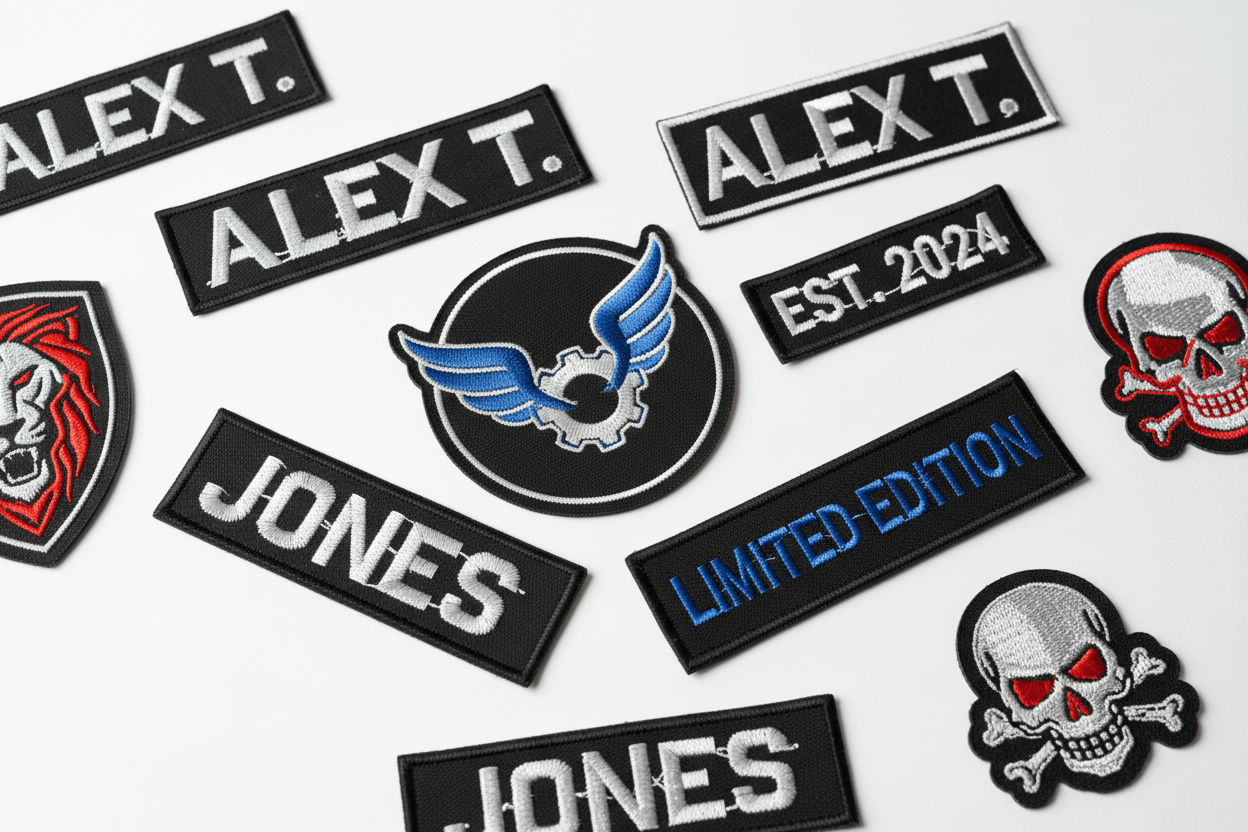 Image of Custom Embroidered Patch - Rectangle - 845 Print Co.