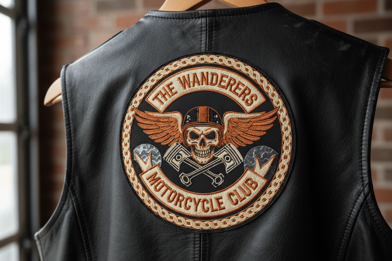 Image of Custom Embroidered Patch - Rectangle - 845 Print Co.