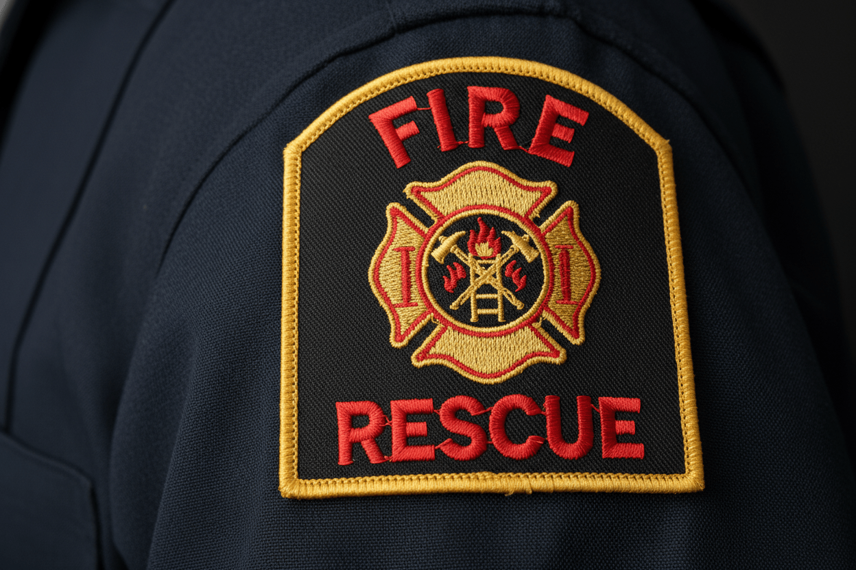 Custom Embroidered Patch - Rectangle - 845 Print Co.