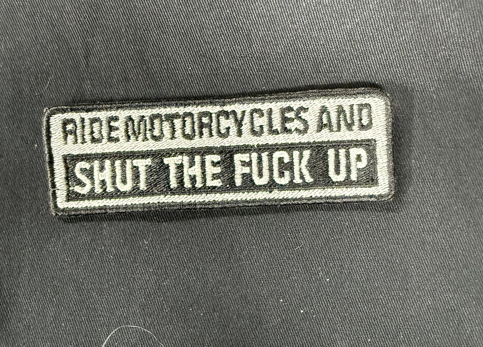 Ride Motorcycles and Shut the Fuck Up - 845 Print Co.